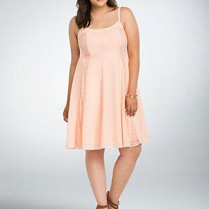 orange dress size 20